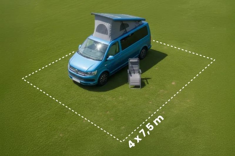 Schitterhof Camping BASIC Stellplatz 30 m² – Campervan oder Zelt, MotoGP Grand Prix Österreich Spielberg